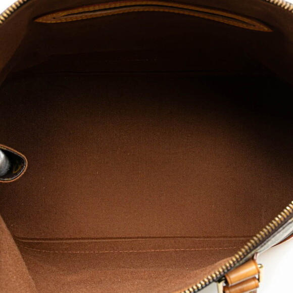 LOUIS VUITTON Brown Monogram Leather Alma PM Shoulder Bag - Picture 9 of 12